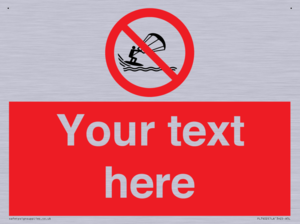 Custom No kite surfing